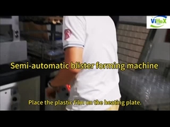 Yarı otomatik kabarcık şekillendirme makinesi