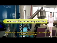 Tek aşamalı termoforming makinesi