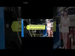 Yüksek verimlilikli ve enerji tasarrufu yapan tek kullanımlık plastik plaka ve bardak yapma makinesi