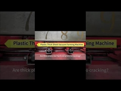 Tamamen otomatik plastik kalın plaka vakum şekillendirme makinesi