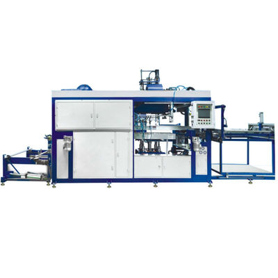 Öğle yemeği kutusu Vakum şekillendirme makinesi 100m3/h Akış Hızı 0-300°C Sıcaklık 1220*710mm Maksimum şekillendirme alanı