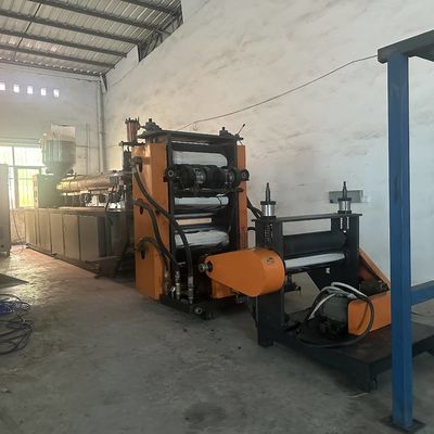 Kullanılmış 120 vidalı PLC kontrolü Kullanılmış plastik ekstrüzyon makinesi