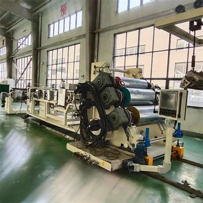 Kullanılan Sürekli 120 Tek vidalı Ekstrüder Yüksek Hızlı Yaprak Ekstrüder Makinesi