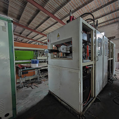Endüstriyel Plastik Termoforming Makinesi Tek kullanımlık Plastik Çay Kupası Termoforming Yapma Makinesi