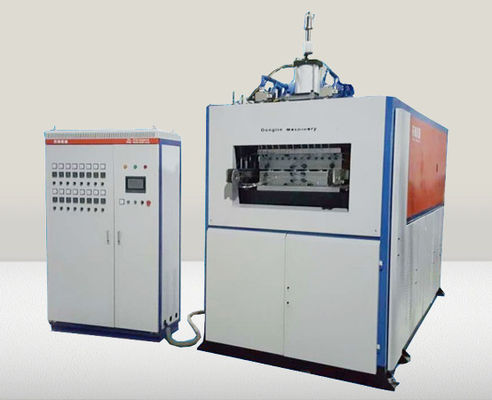 PLC Vacuum Plastik Termoforming Makinesi Çökülebilir Malzemeler İçin Maksimum Formlama Derinliği 180mm