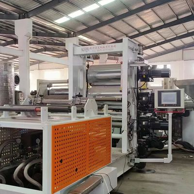 PLC kontrolü ve su soğutma sistemi ile yüksek kapasiteli plastik ekstrüzyon makinesi