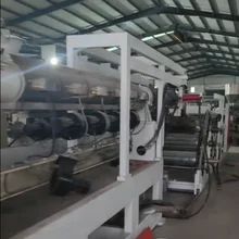 33 1 PLC Kontrol Sistemi ve Özel Ekstrüzyon Ölçüsü ile vida plastik levha ekstrüder makinesi