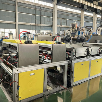 Sürekli Ekstrüzyon Hızı Özel Ekstrüzyon Kafası ile Tek vidalı Plastik Ekstrüzer