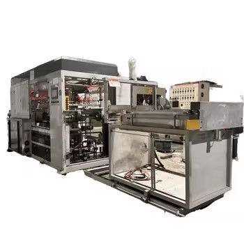 Enerji tasarrufu sağlayan su soğutma termoforming makinesi PET PP PS PVC tepsiler için