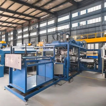 111Gıda konteynerleri için.2KW elektrikli plastik termoforming makinesi