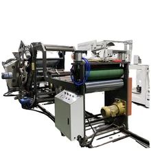 Plastik Ekstrüzyon Makinesi PLC kontrolü ile elektrikli sürekli L/D oranı 1 Ekstrüder