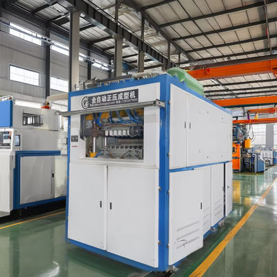 Tek kullanımlık plastik bardak için 380V Tam Otomatik Yüksek Hızlı Plastik Termoforming Makinesi