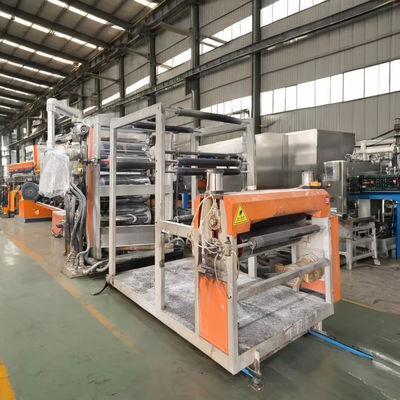 Su soğutması için özel vida ve ekstrüzyon başlı plastik ekstrüder