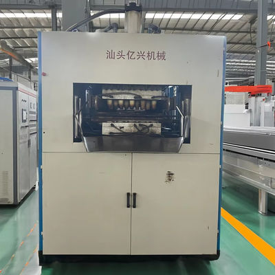 8000kg Plastik Termoforming Makinesi 750*430mm'lik büyük tek kullanımlık bardaklar için
