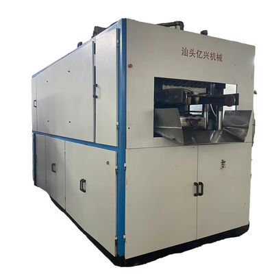 8000 kg plastik meyve suyu bardağı yapma makinesi 11KW ısıtıcı güç ve 730*420mm şekillendirme alanı ile