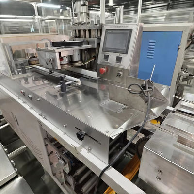 500kg PLC kontrolü tek kullanımlık çay bardağı ısı mühürleyici plastik bardak kağıt bardak ambalaj makinesi