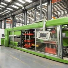 PPPPS türlerinde plastik tepsiler yapmak için kullanılan termoforming makinesi plastik termoforming makinesi