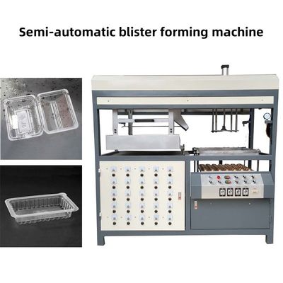 Çin Termoforming Vakum Makinesi PET konteyner için plastik için küçük termoforming makinesi