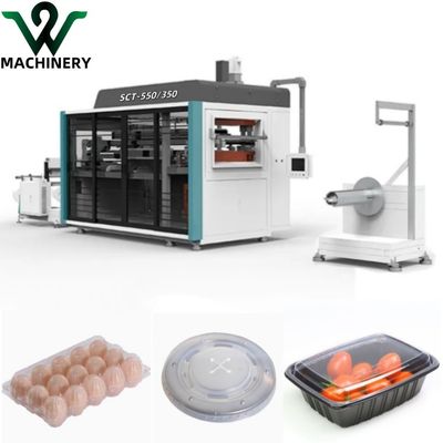 WX-Tamamen otomatik plastik öğle yemeği kutusu yapma makinesi